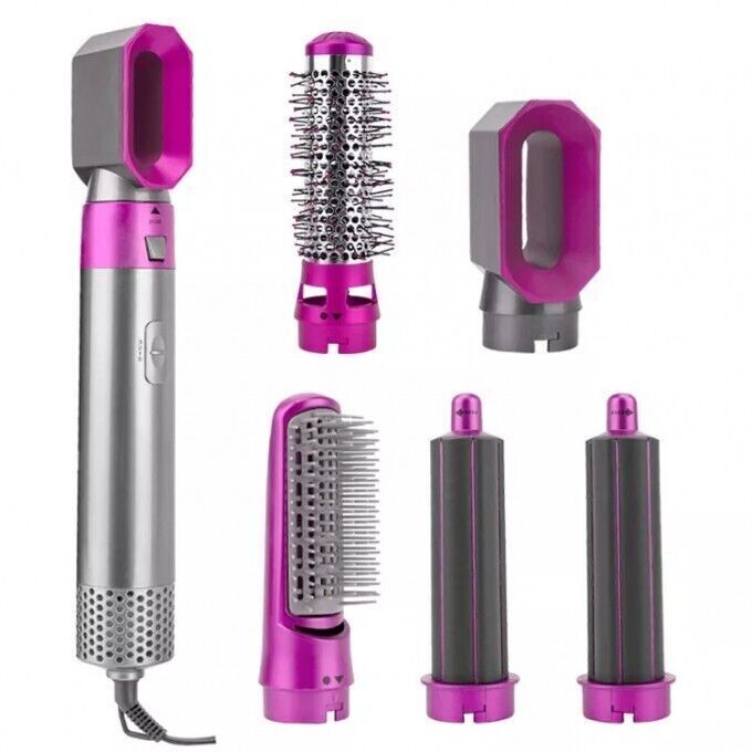 Piastra ad aria calda 5 in 1arricciacapelli Ferro pettine per capelli lisci