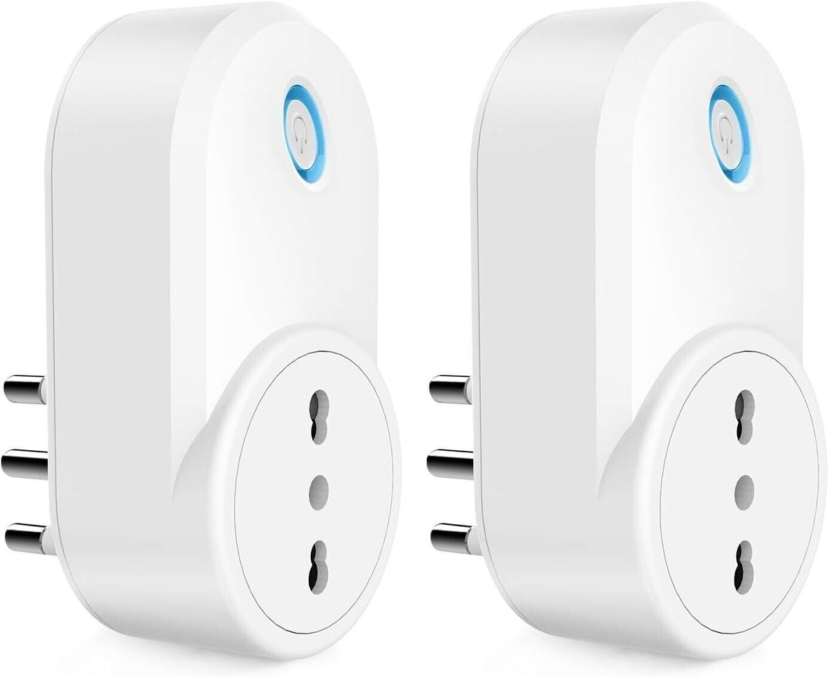 Presa Smart WiFi, Maxcio Presa Intelligente WiFi Italiana 16A, Energia Monitor