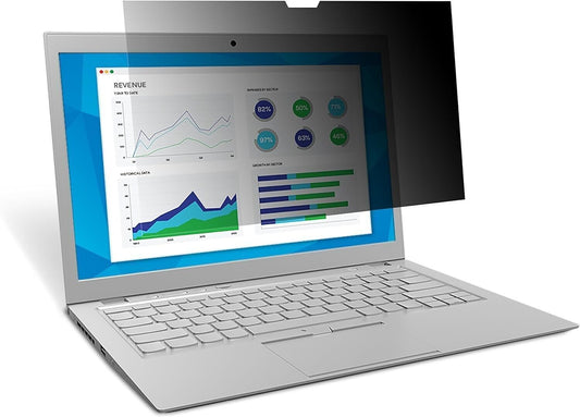 3M Filtro per la privacy per  14.1" Standard Laptop, Nero