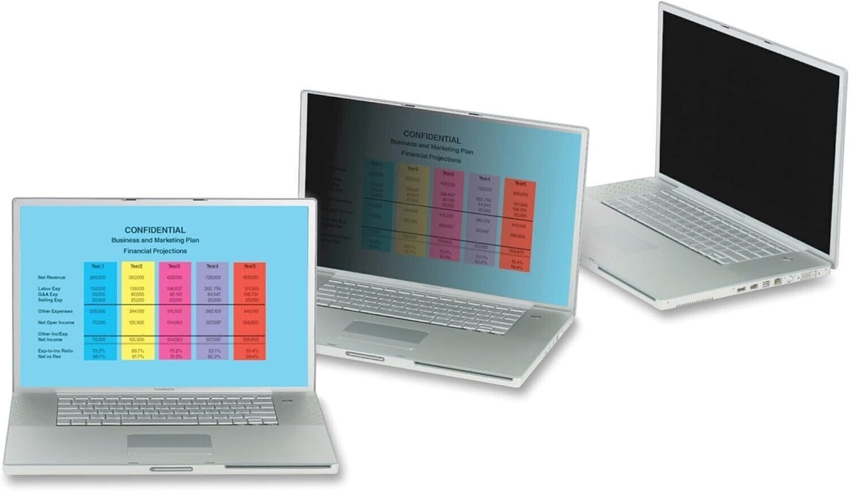 3M Filtro per la privacy per  14.1" Standard Laptop, Nero