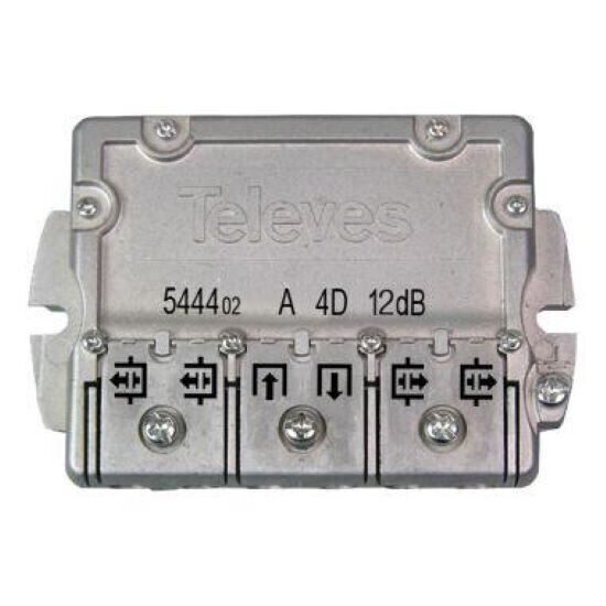 TELEVES DERIVATORE EASYF 4 VIE 12DB 544402