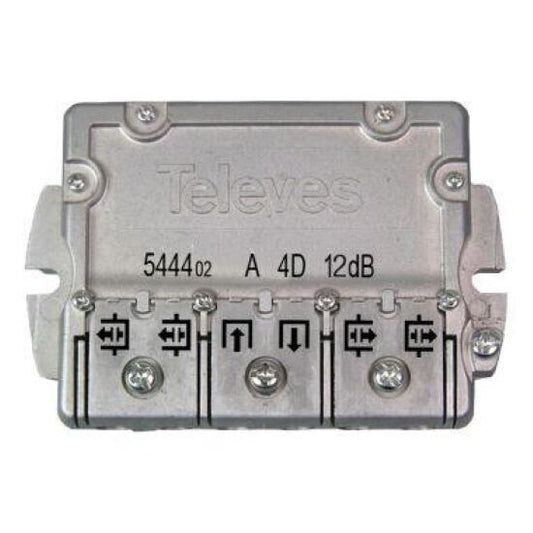 TELEVES DERIVATORE EASYF 4 VIE 12DB 544402