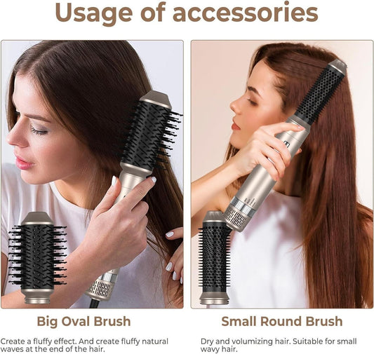Spazzola Asciugacapelli Air Styler 6 in 1, UKLISS Hair Styler con Ferro