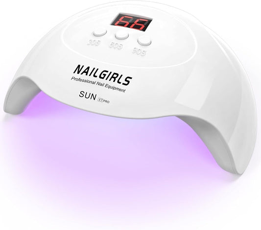 NAILGIRLS Lampada UV e LED, Lampada per unghie, 36 W, Lampada per unghie in gel