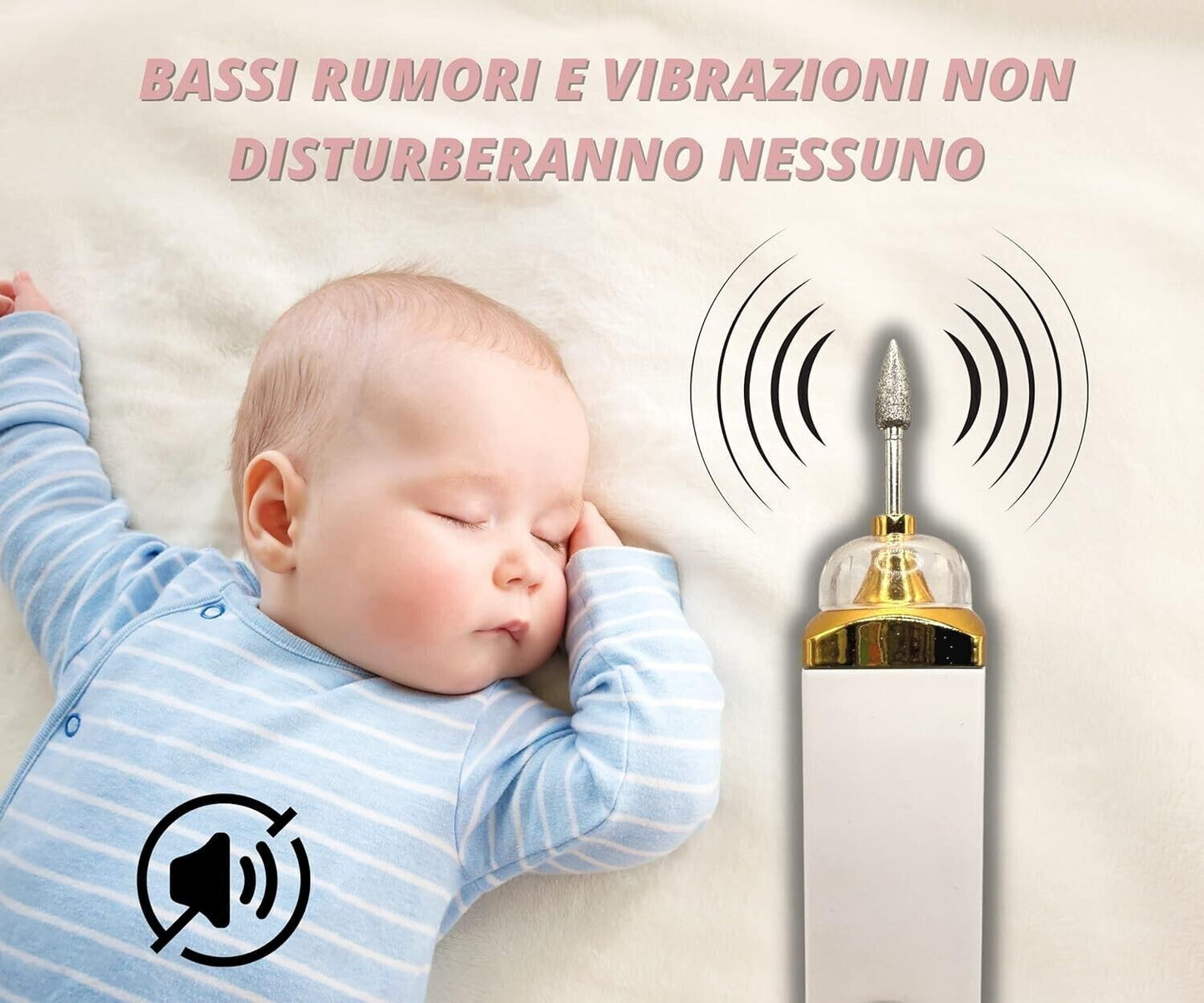 Fresa per Unghie Professionale 5 in 1 Lima per Unghie Elettrico, Velocità