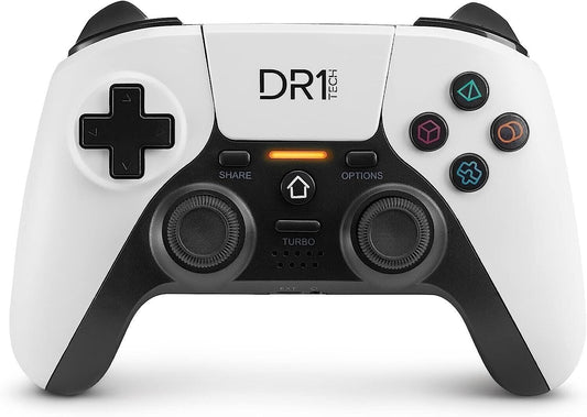 DR1TECH Shock Pad II Controller Wireless Compatibile con PS4/PS4 PRO, PC/WIN,