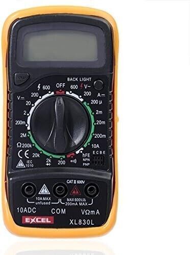 Multimetro Tester di Tensione Cd Multimetro Digitale Voltmetro Ac Dc Multimetro