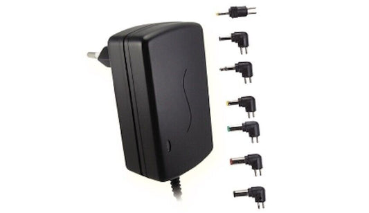 GBC ALIMENTATORE A TENSIONE VARIABILE UNIVERSALE SWITCHING REGOLABILE 20W (2,5A)