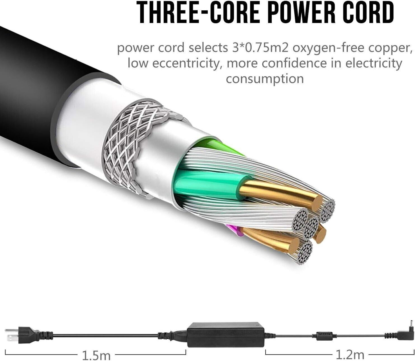 Caricatore per laptop con adattatore AC da 65 W per Toshiba
