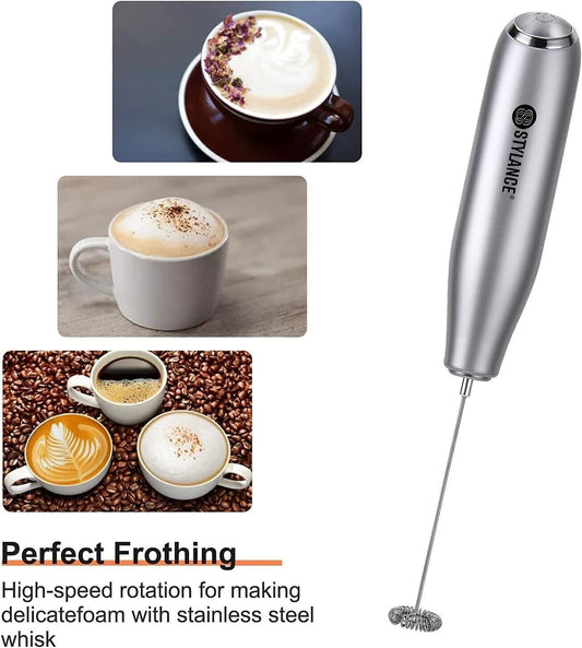 Montalatte elettrico per caffè, caffè al latte, cappuccino, cioccolata calda