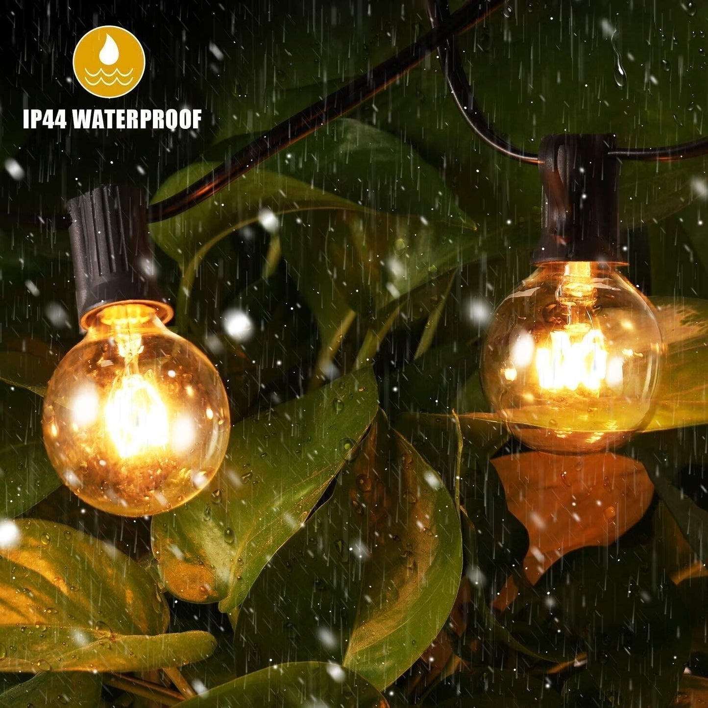 TOMSHINE Catena Luminosa, 8M Stringa Luci Natalizie Catene Luminose Impermeabile