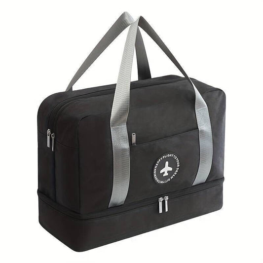 Borsa Sportiva Unisex con Scomparto Scarpe, Impermeabile Borse da Viaggio