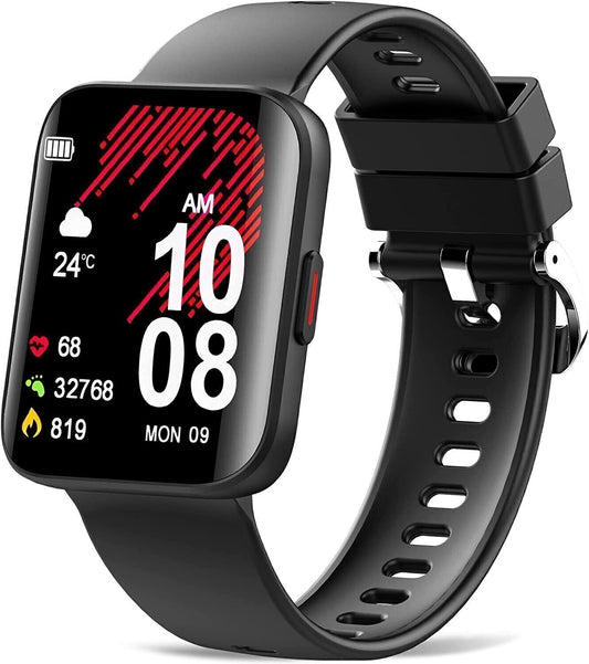 KUIZIL Smartwatch 1,69'' Schermo Curvo Orologio Fitness Cardiofrequenzimetro