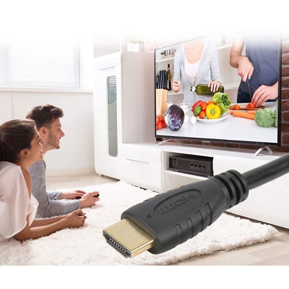 TECHLY Cavo HDMI Alta velocità con Ethernet 4K*2K 60Hz 1M (pacco da 10pcs)