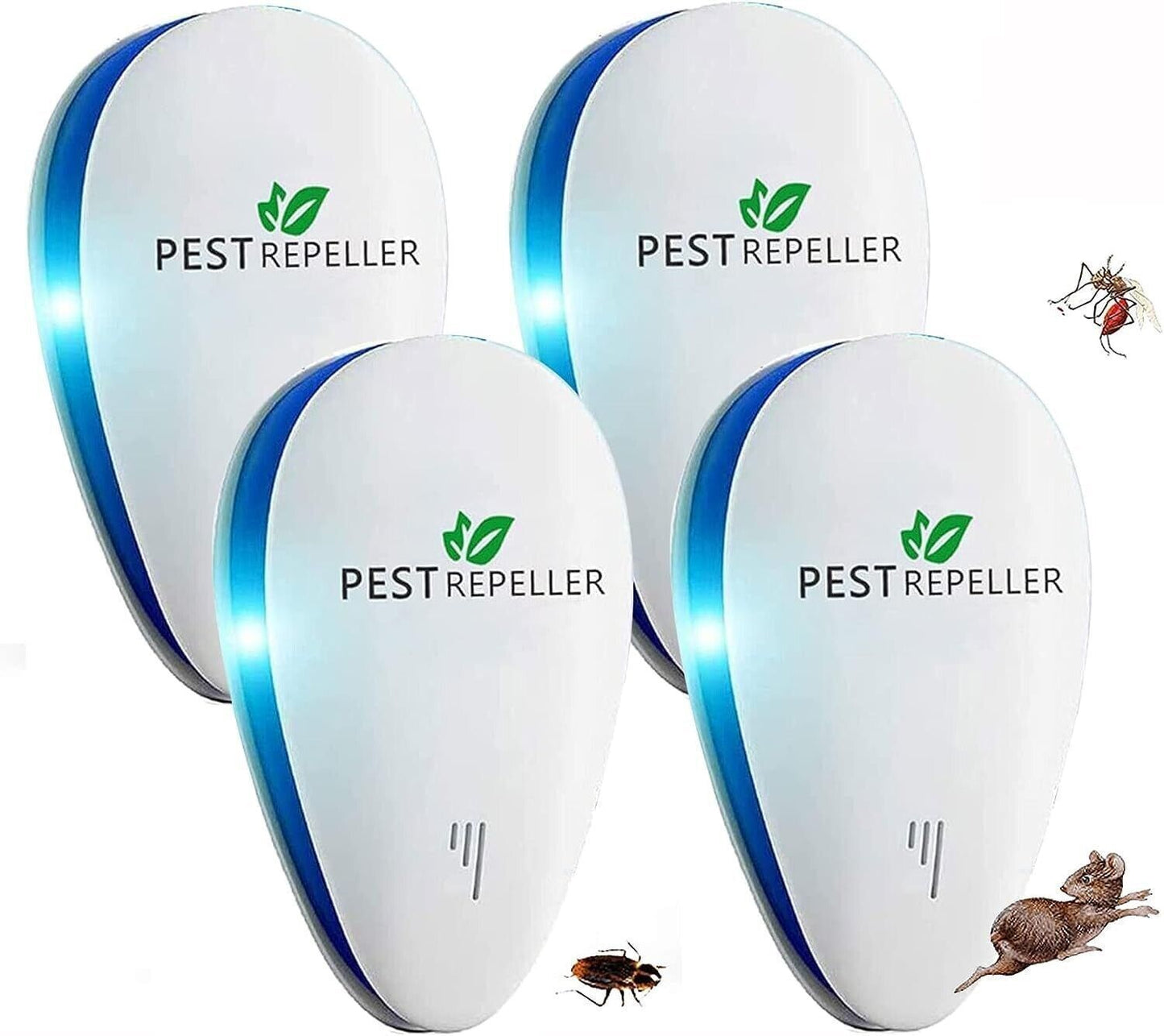 Antizanzare Ultrasuoni,Repellente ad Ultrasuoni Elettromagnetico Efficace
