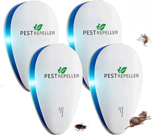 Antizanzare Ultrasuoni,Repellente ad Ultrasuoni Elettromagnetico Efficace