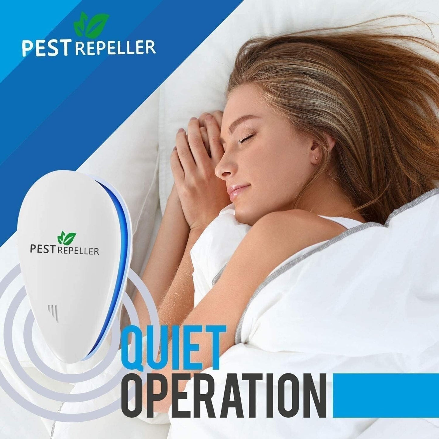 Antizanzare Ultrasuoni,Repellente ad Ultrasuoni Elettromagnetico Efficace