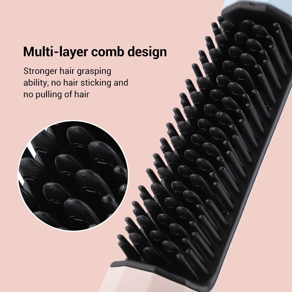 YKMIANJI Pettine lisciante per capelli piastra per capelli portatile piastra