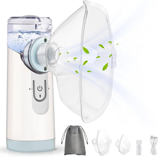 Aerosol portatile Gindoly, aerosol ultrasonico silenzioso per adulti e bambini