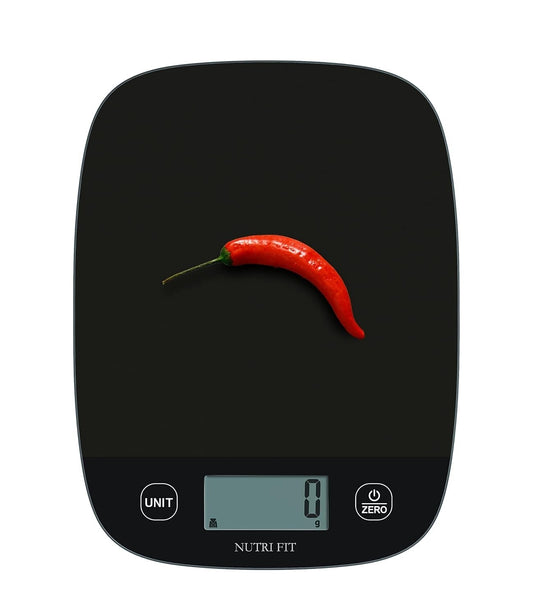 Bilancia da cucina digitale NUTRI FIT, elettronica multifunzione ultrasottile