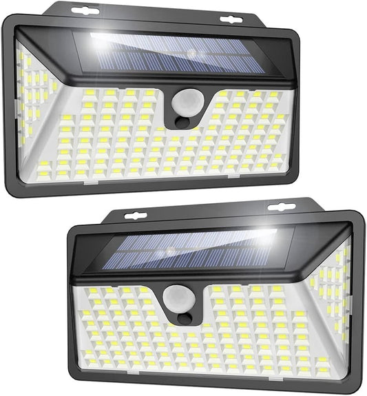 Luci di sicurezza solari 2 Kaulsoue per esterni con sensore di movimento Lampada