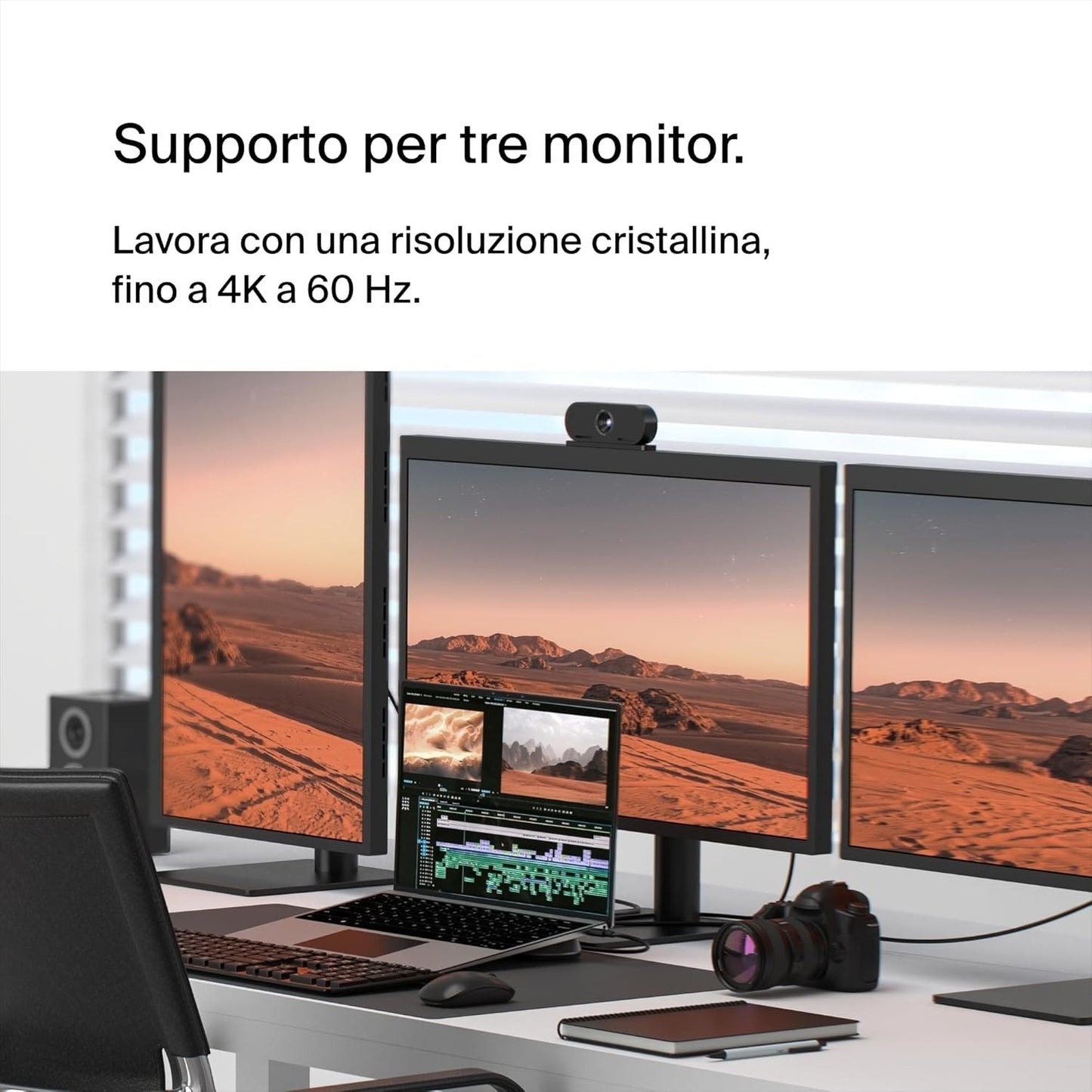Belkin Connect Dock Pro USB-C 11 in 1-Pro Dock supporta 3 monitor Silicon Motion