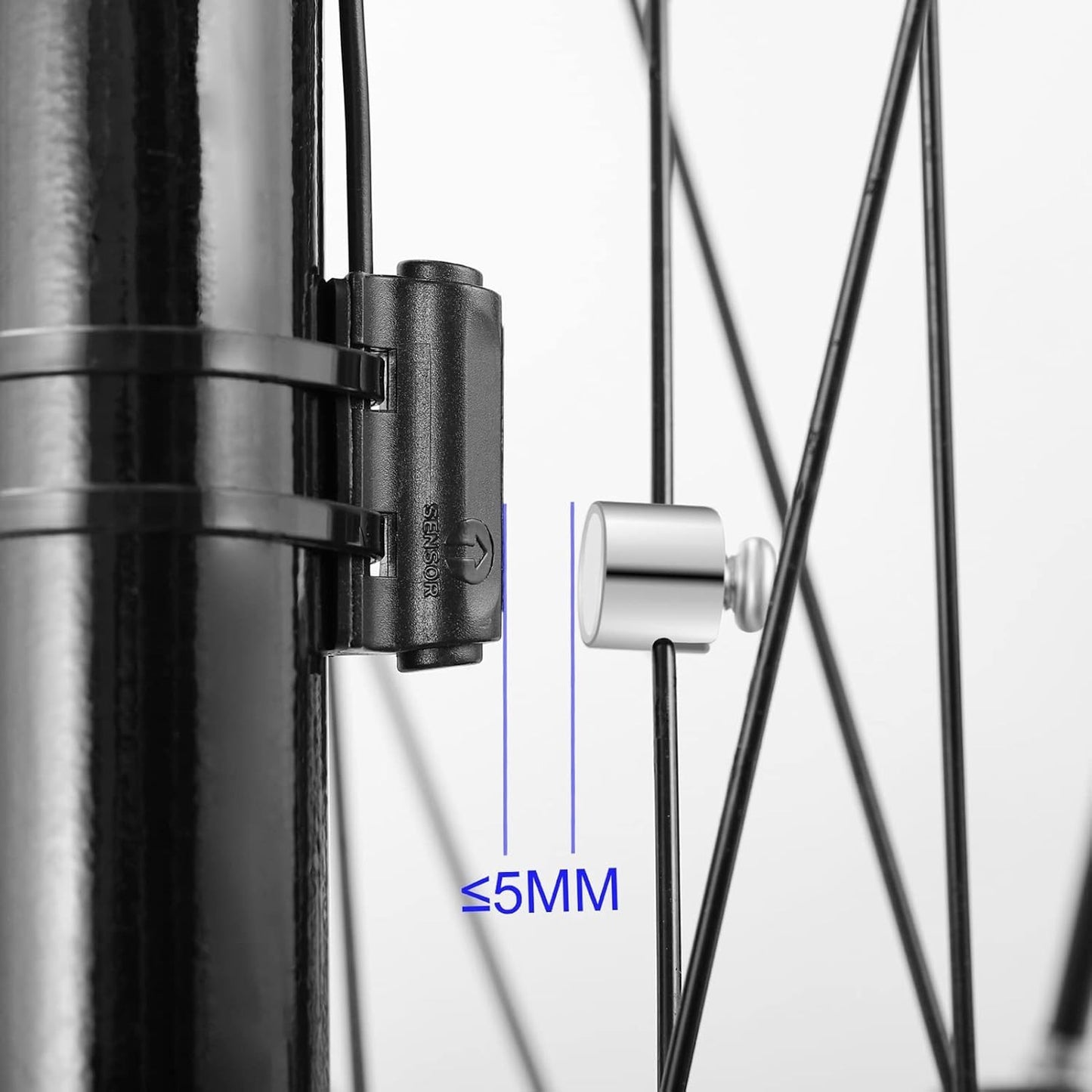 Computer da bicicletta ERYUE cablato con 19 funzioni, contachilometri impermeabi