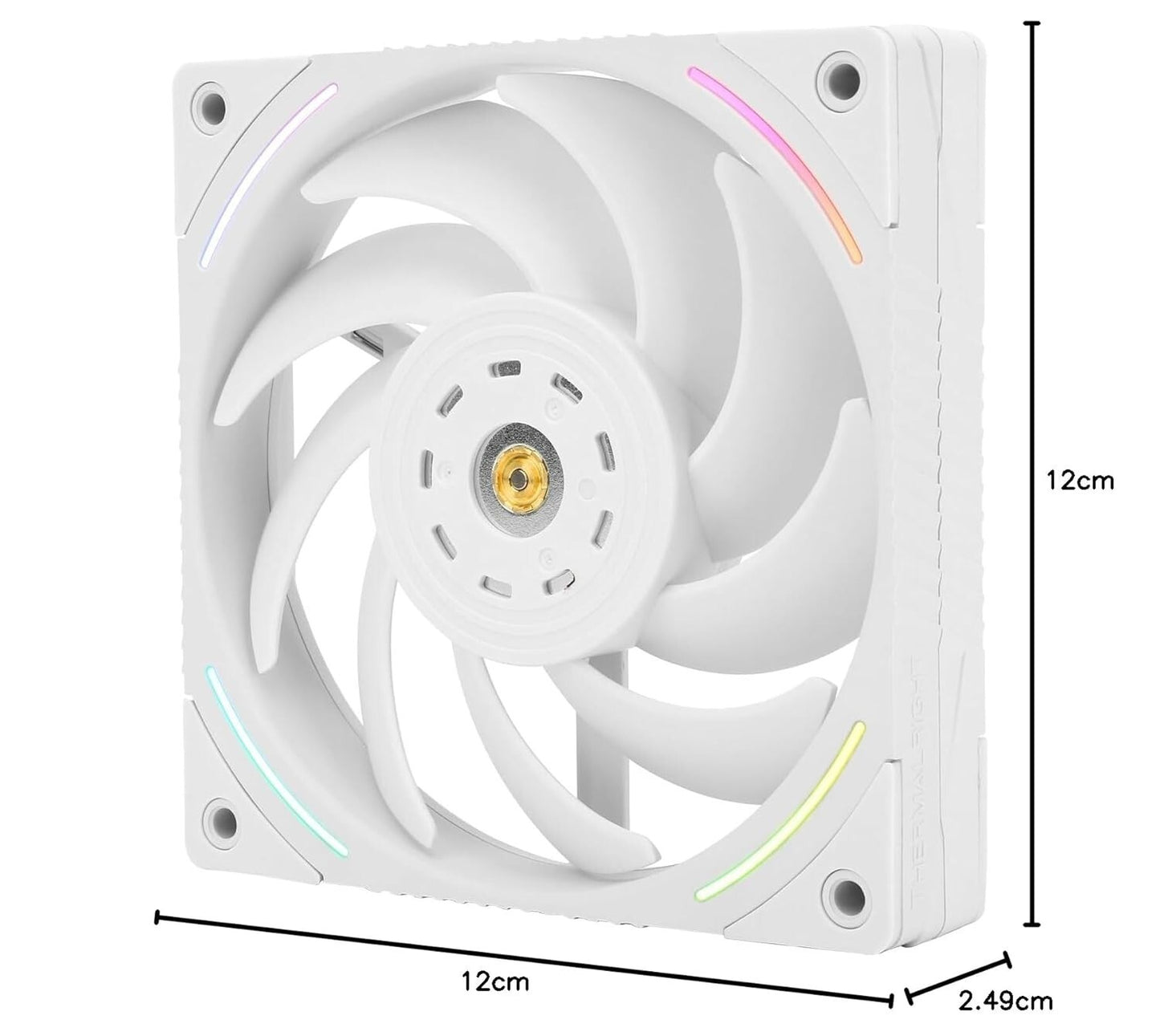 Thermalright TL-K12W - Ventola di raffreddamento per CPU da 120 mm ventola