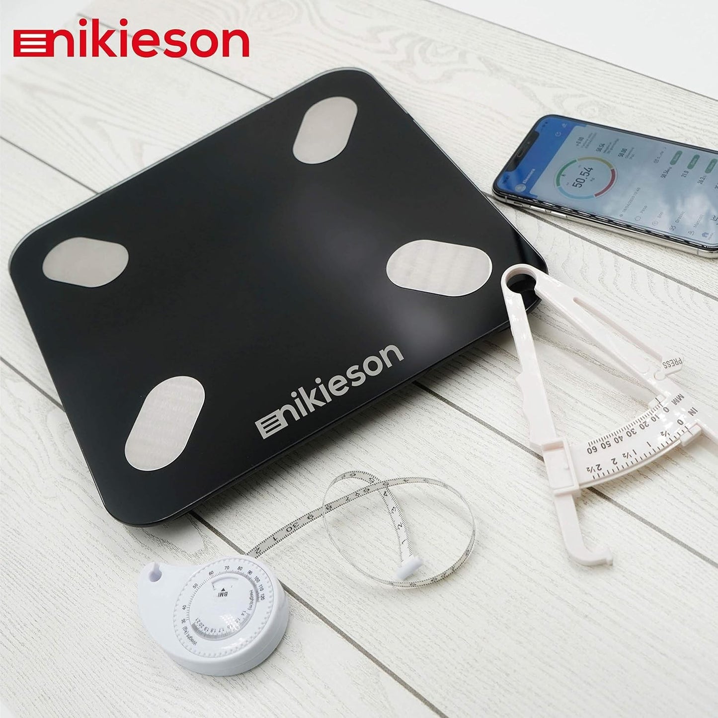 Bilancia impedenziometrica professionale digitale a LED, elettronica Bluetooth