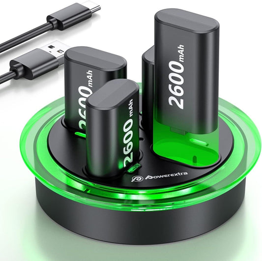 Batteria ricaricabile ad alta capacità compatibile con controller Xbox One S/X,