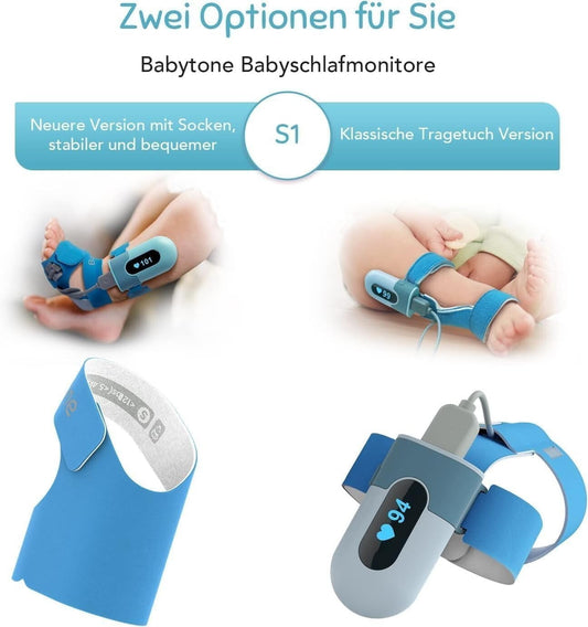 Pulsossimetro Pulsimetro pediatrico BabyO2 infantile saturimetro neonati bambini babytone
