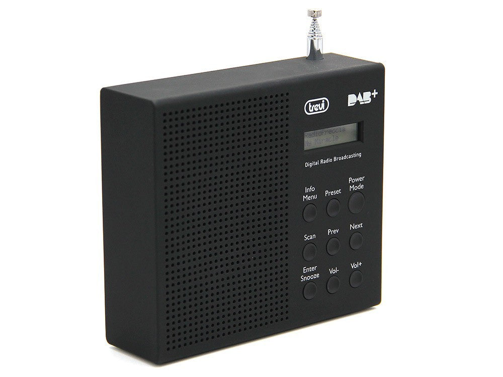 RADIO DIGITALE DAB+ TREVI DAB 791 R Ricaricabile snooze dab / dab+ e fm