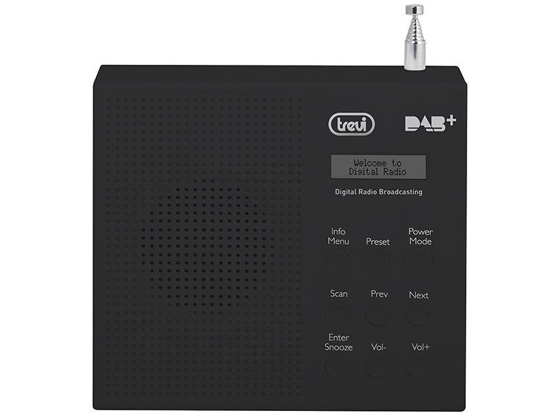 RADIO DIGITALE DAB+ TREVI DAB 791 R Ricaricabile snooze dab / dab+ e fm