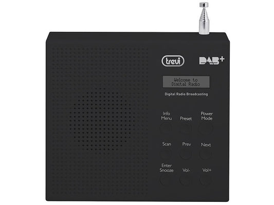 RADIO DIGITALE DAB+ TREVI DAB 791 R Ricaricabile snooze dab / dab+ e fm
