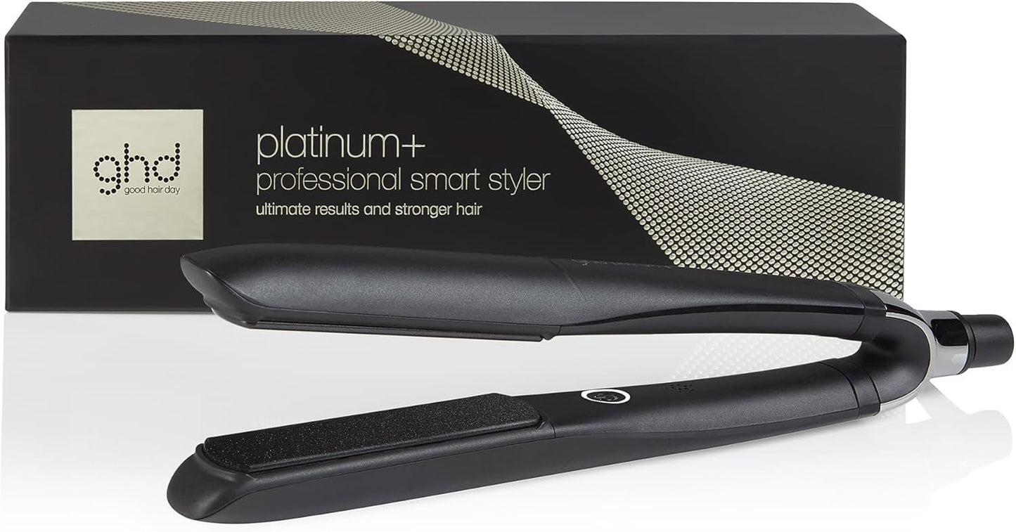 Ghd Platinum+ Piastra & Styler Professionale Nera Per Tutti i Tipi di Capelli