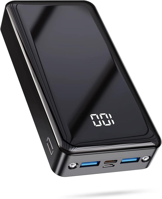 Power Bank Batteria 24000mAh Ricarica Rapida Portatile Cellulare USB C da 22,5W
