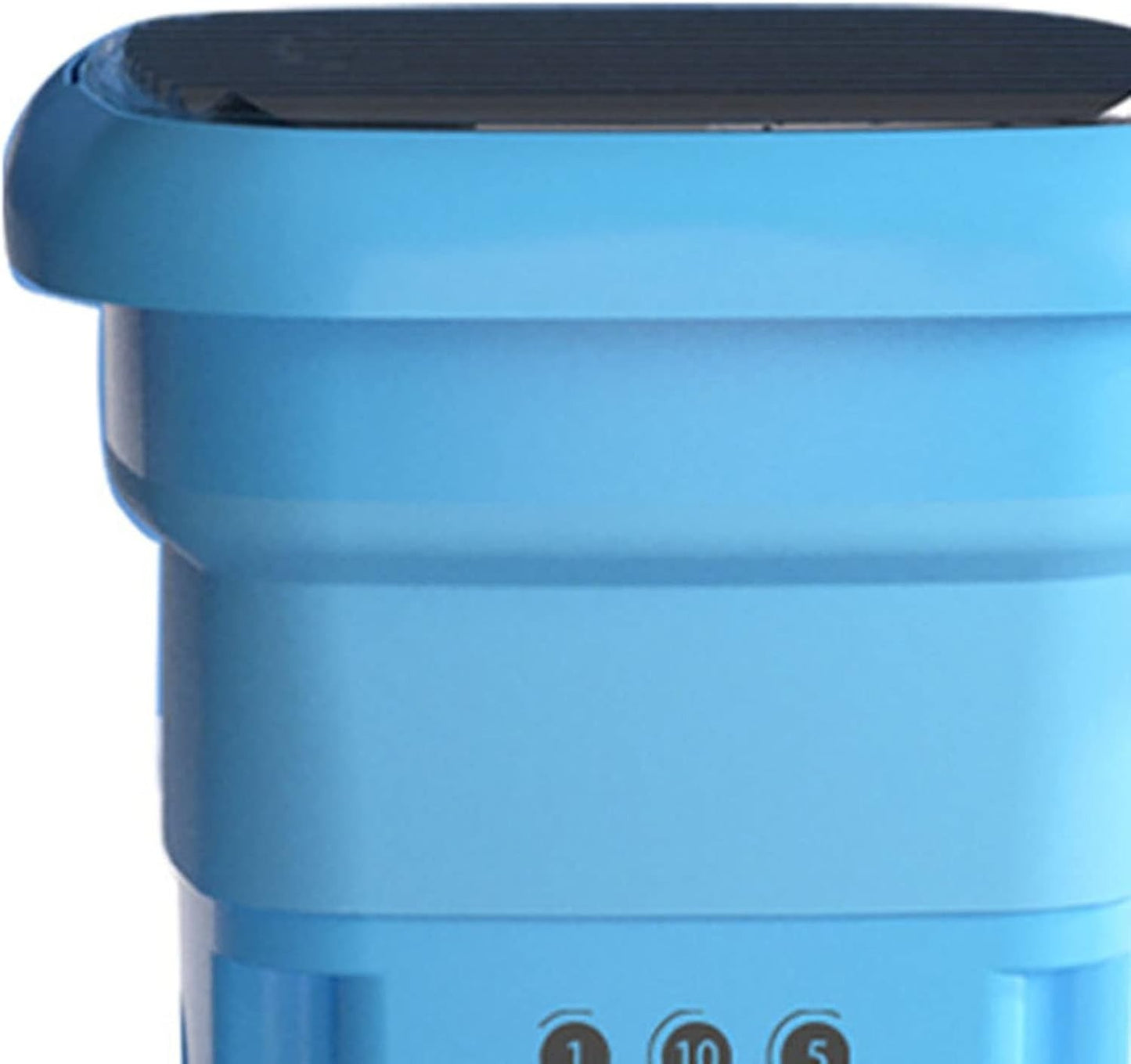 Lavatrice portatile e asciugatrice pieghevole combinata con luce blu e cestello