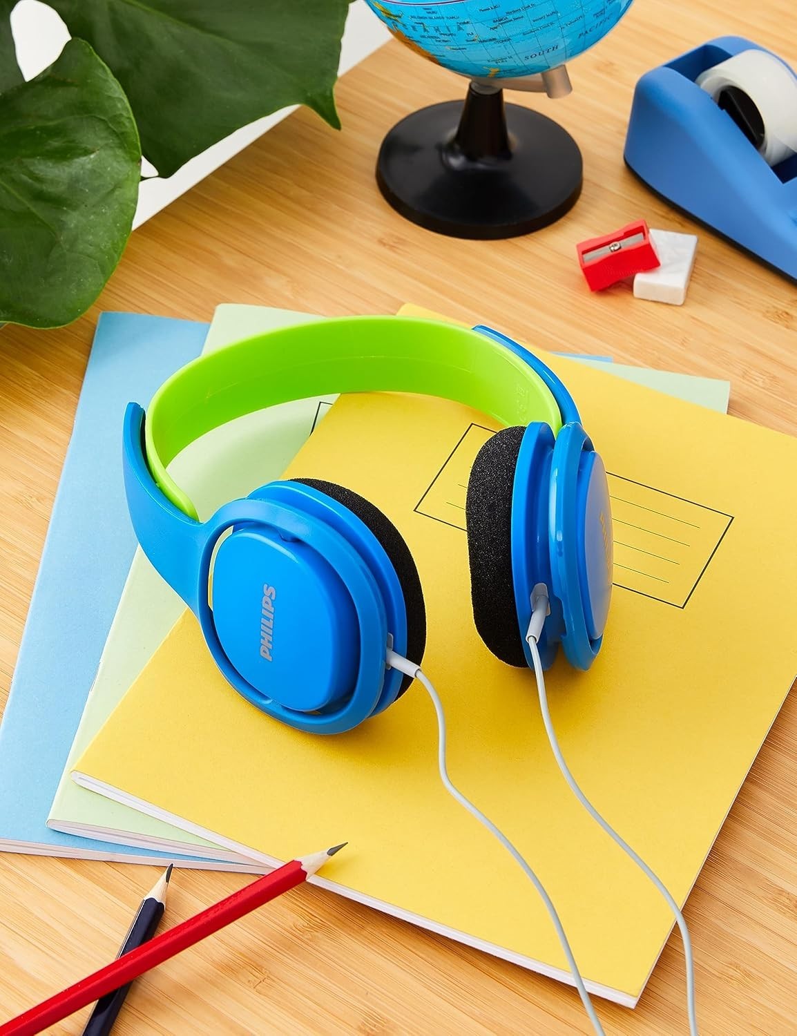 Cuffie sovraurali PHILIPS AUDIO Shk2000Bl/00 per bambini  limite di volume di 85