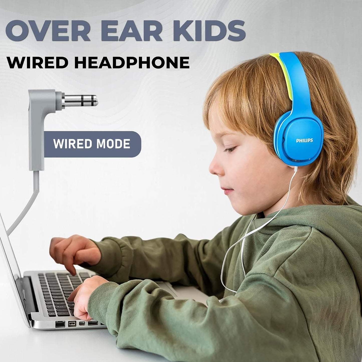Cuffie sovraurali PHILIPS AUDIO Shk2000Bl/00 per bambini  limite di volume di 85