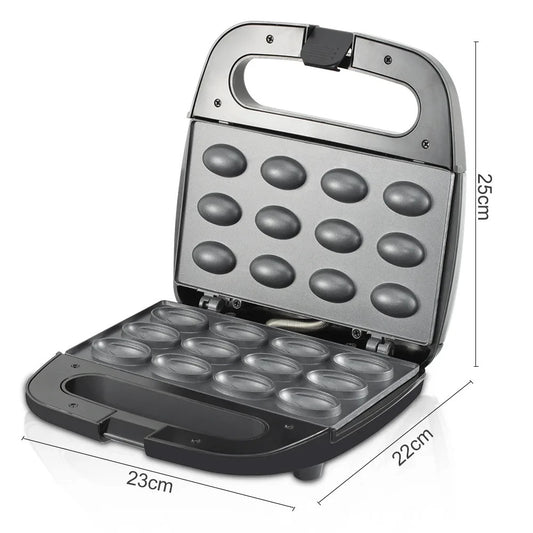 Macchina per la cottura di biscotti forma di noce R536G 12 forme antiaderenti