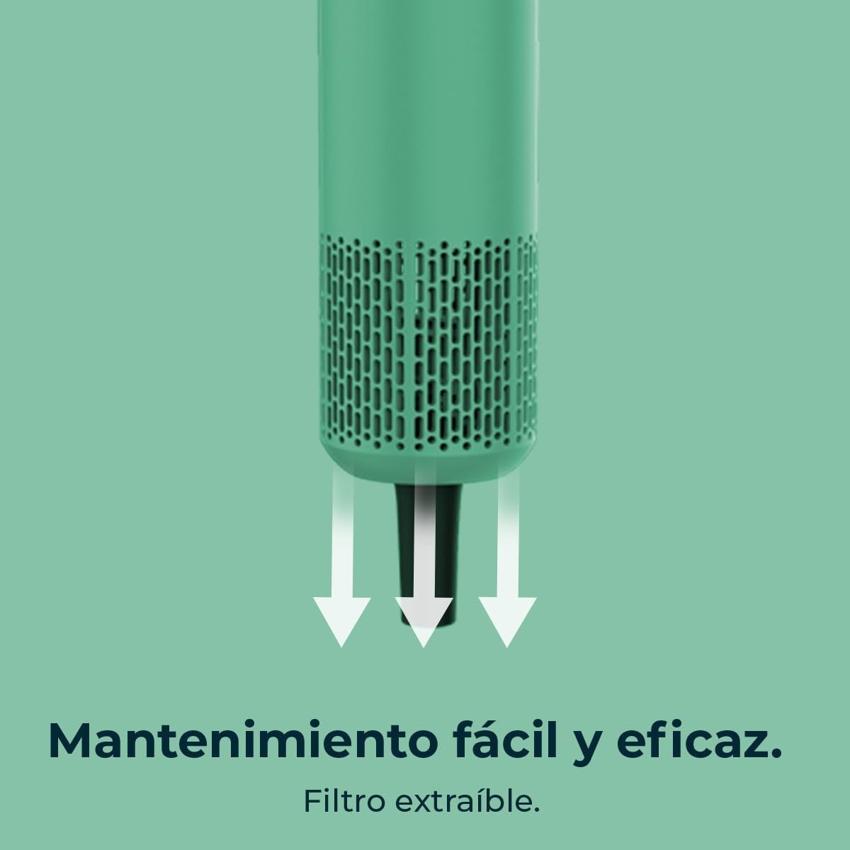 Asciugacapelli Cecotec Ionicare Rockstar Style Green, compatto e leggero, 1500 W