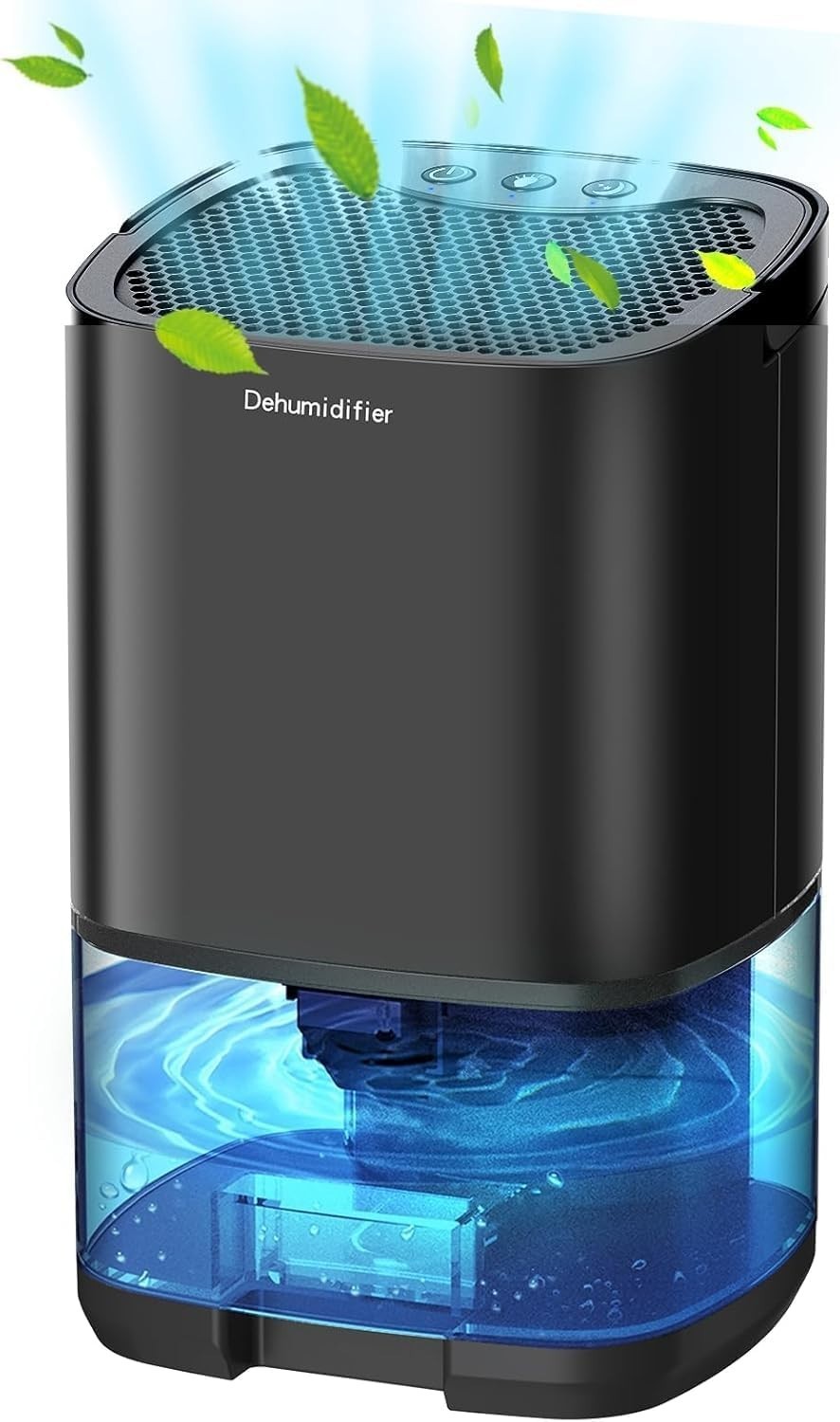 Deumidificatore Powate H2102 1000ml Nero Elettrico Automatico Ultra Silenzioso