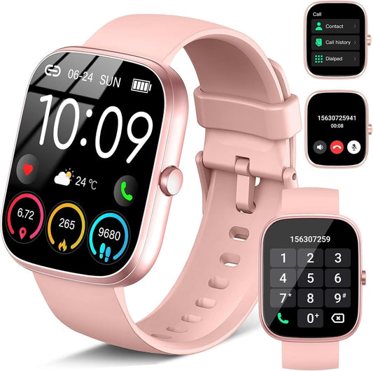 Smartwatch uaue T60 Donna 1.91" Orologio Fitness chiamate IP68 Sportivo SpO2