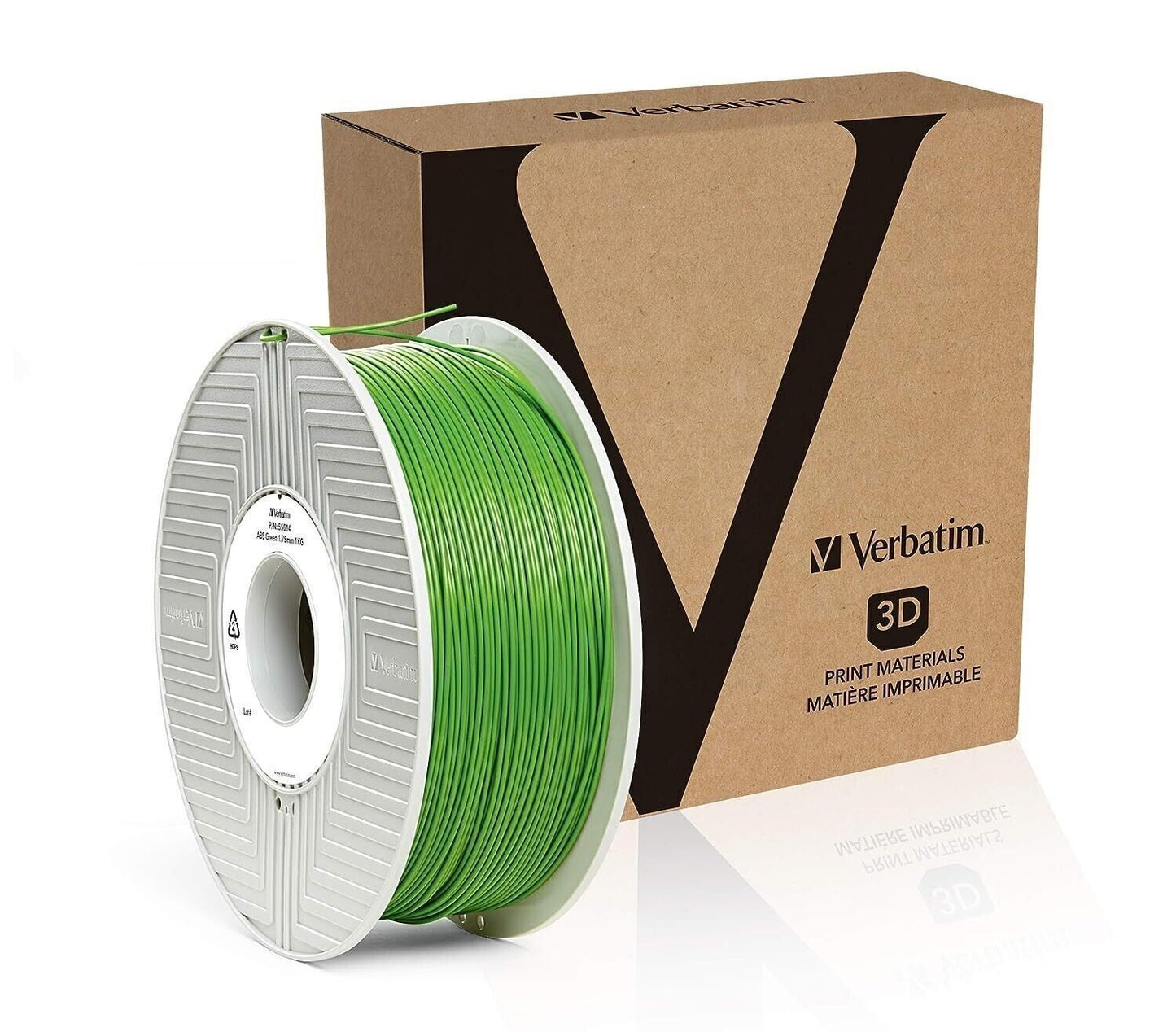 Verbatim Cartuccia del filamento ABS verde 55014 1,75mm 1kg