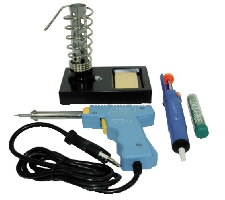 GBC KIT 4 UTENSILI PER SALDATURA CON PISTOLA SALDANTE
