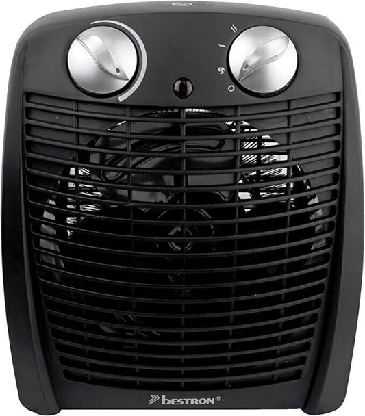 Bestron AFH211B Termo Ventilatore, 2000 W, Plastic, Nero