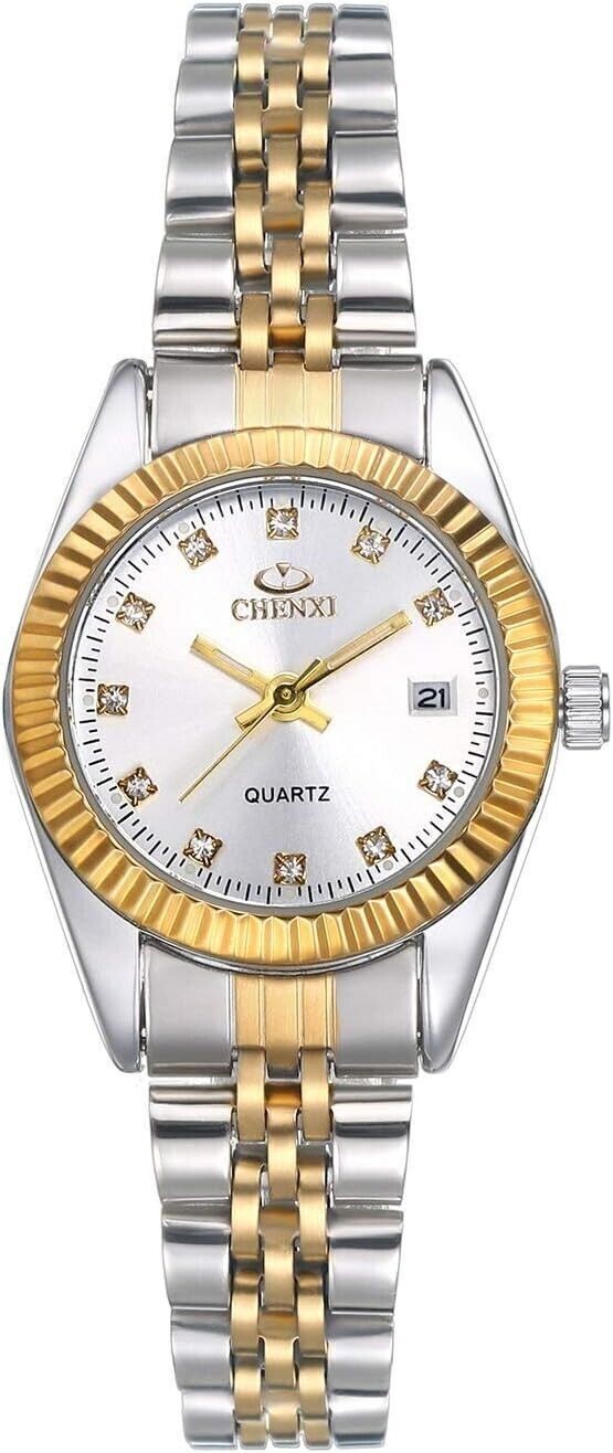 Orologio Analogico al Quarzo, Orologio Rotondo Impermeabile per Uomo e Donna