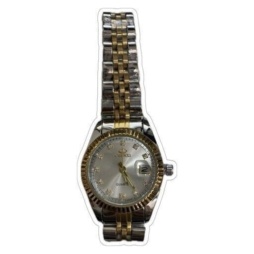 Orologio Analogico al Quarzo, Orologio Rotondo Impermeabile per Uomo e Donna