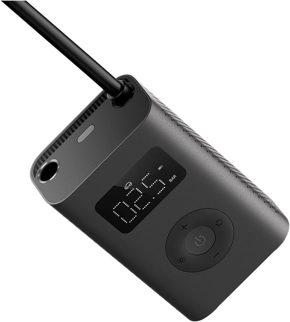 Compressore ad Aria Portatile Xiaomi Fino a 150 psi Luce Led Integrata Porta