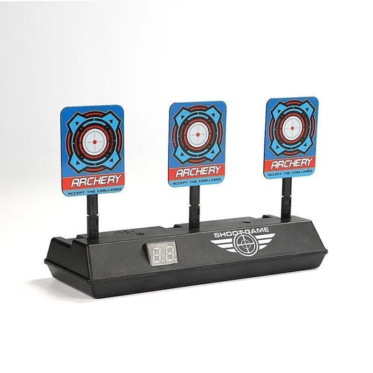 Punteggio Elettrico Auto Reset Tiro Bersaglio Digitale per Pistole Nerf